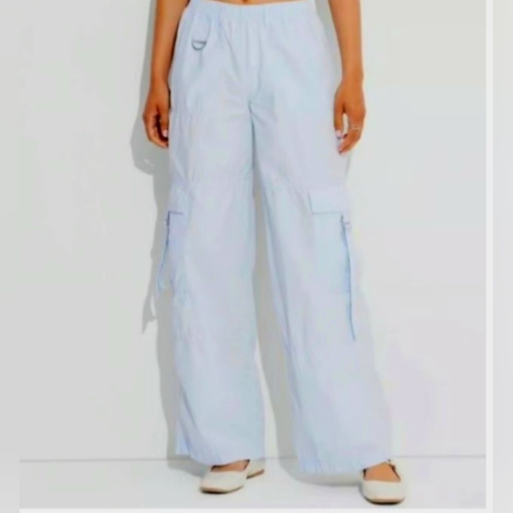 Wild Fable Light Blue Cargo Pant Sz M - NEW
